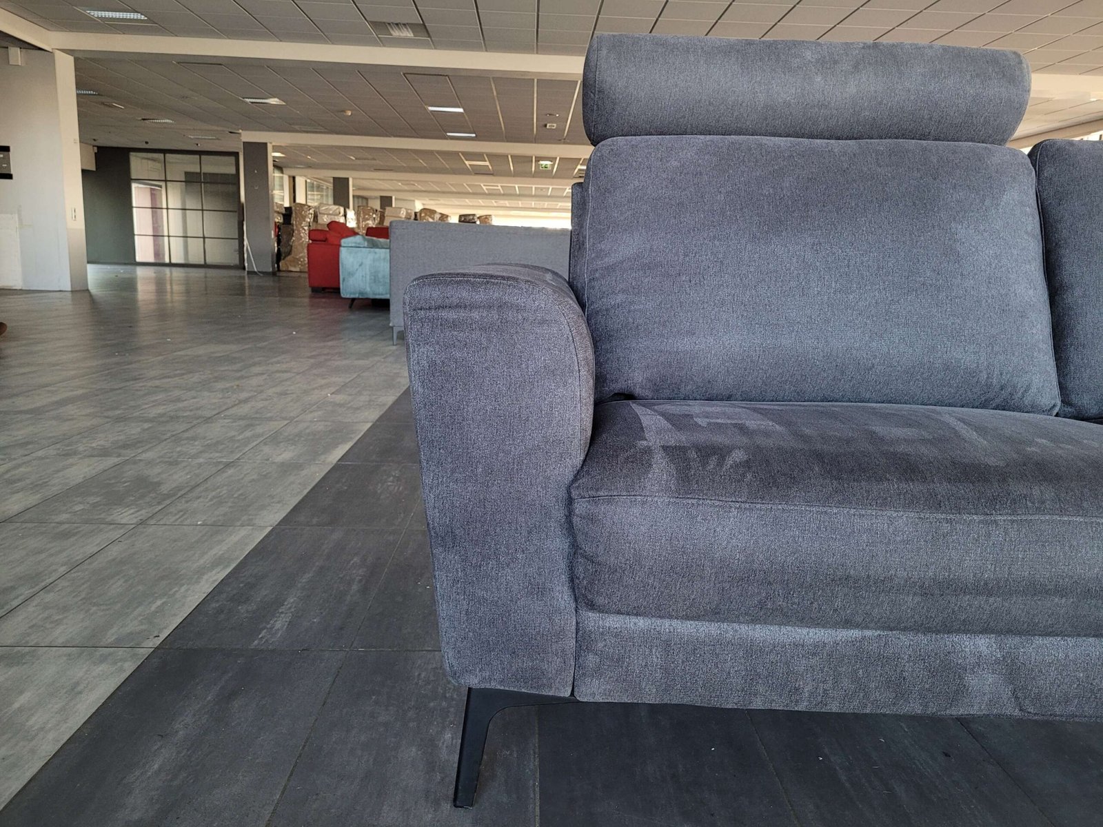 GEREINIGD antraciet hoekbank 275x215 | GRATIS LEVERING - Afbeelding 6