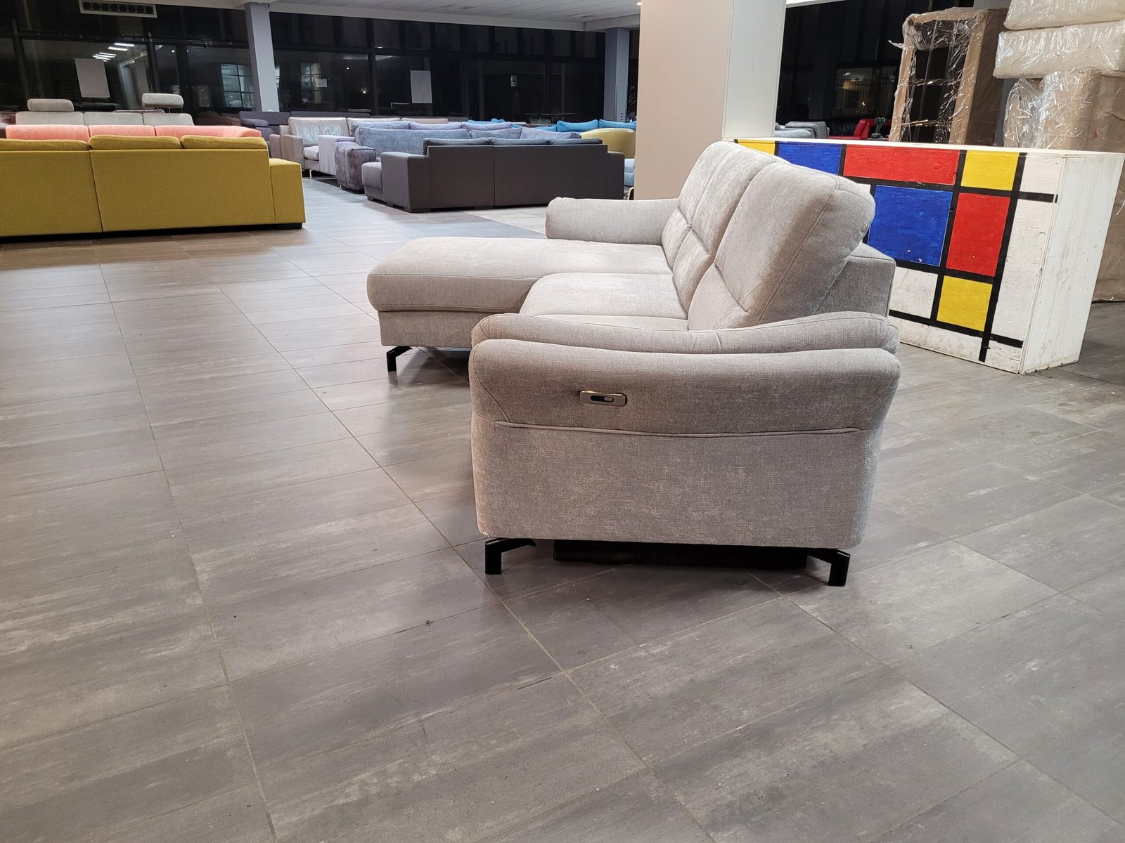 OUTLET hoekbank elektrische functie 285x165 | BEZORGEN - Afbeelding 4