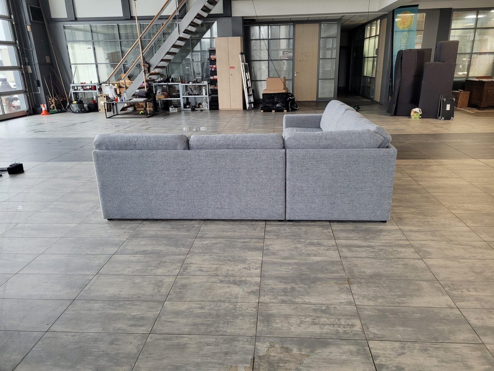 GEREINIGD grijze elementen hoekbank | GRATIS LEVERING - Afbeelding 11