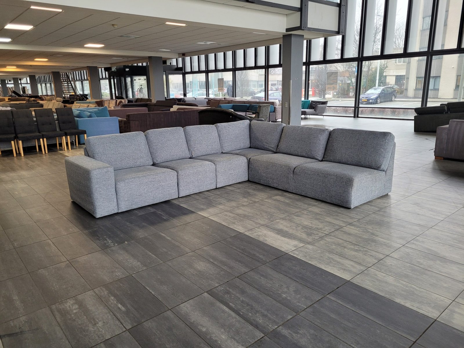 GEREINIGD grijze elementen hoekbank | GRATIS LEVERING - Afbeelding 6