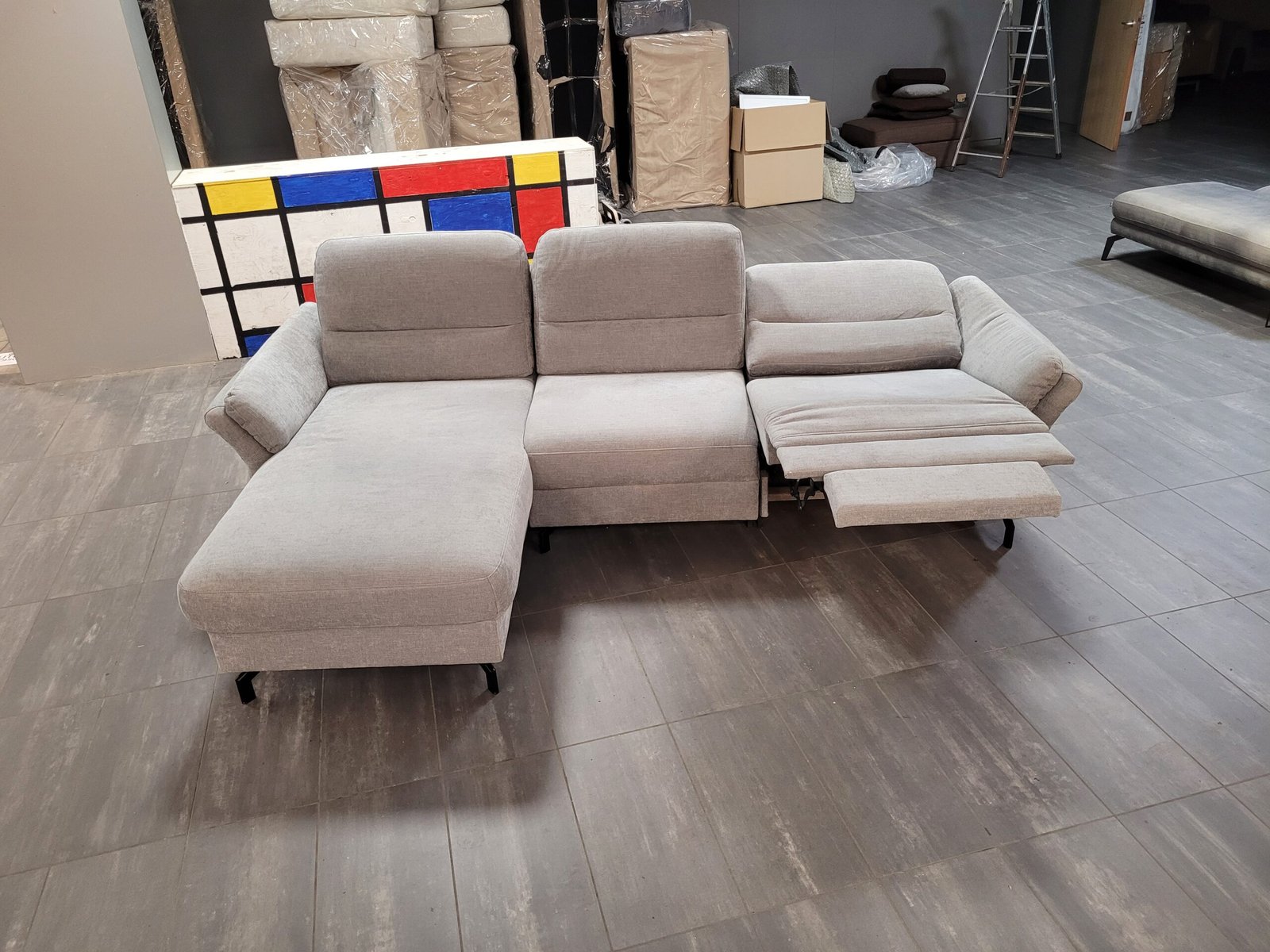 OUTLET hoekbank elektrische functie 285x165 | BEZORGEN - Afbeelding 7