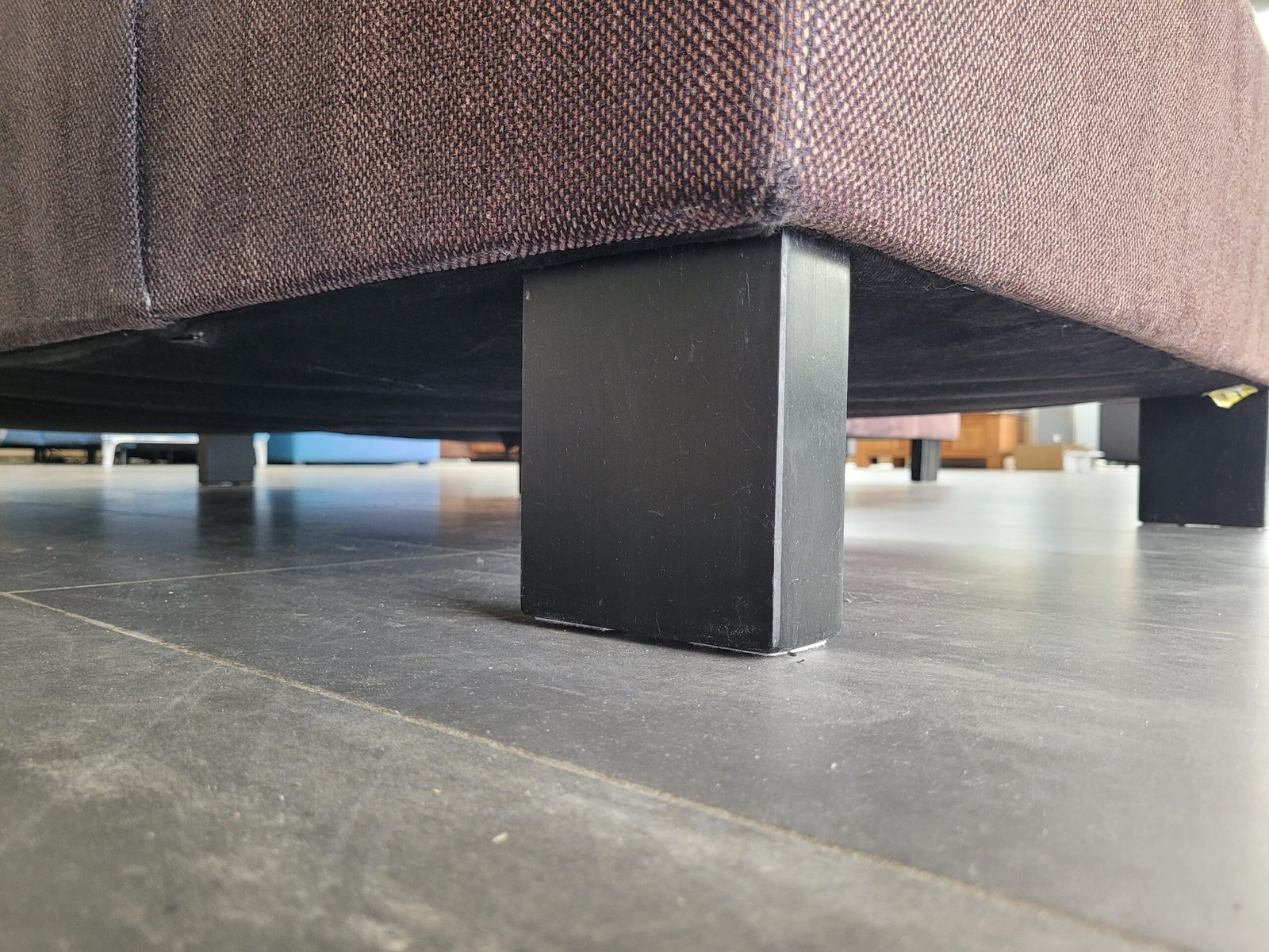 VERKOCHT paarsbruine hoekbank 290x225 | GRATIS LEVERING - Afbeelding 3
