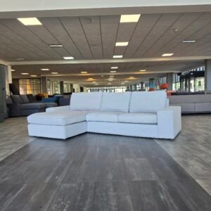 ✅️️ Lichtgrijze hoekbank 280x165 | Refurbished + Bezorgen