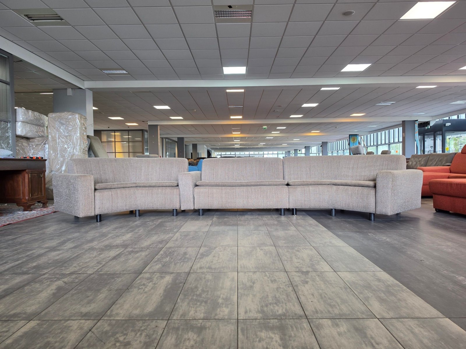 ✅️️️️️ GEREINIGD modulaire Gelderland U-bank 140x470x140