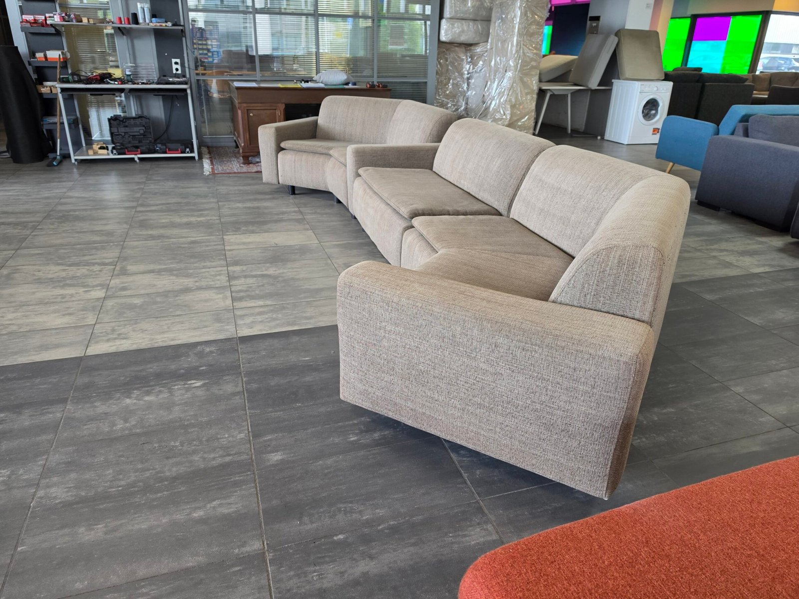 ✅️️️️️ GEREINIGD modulaire Gelderland U-bank 140x470x140 - Afbeelding 4