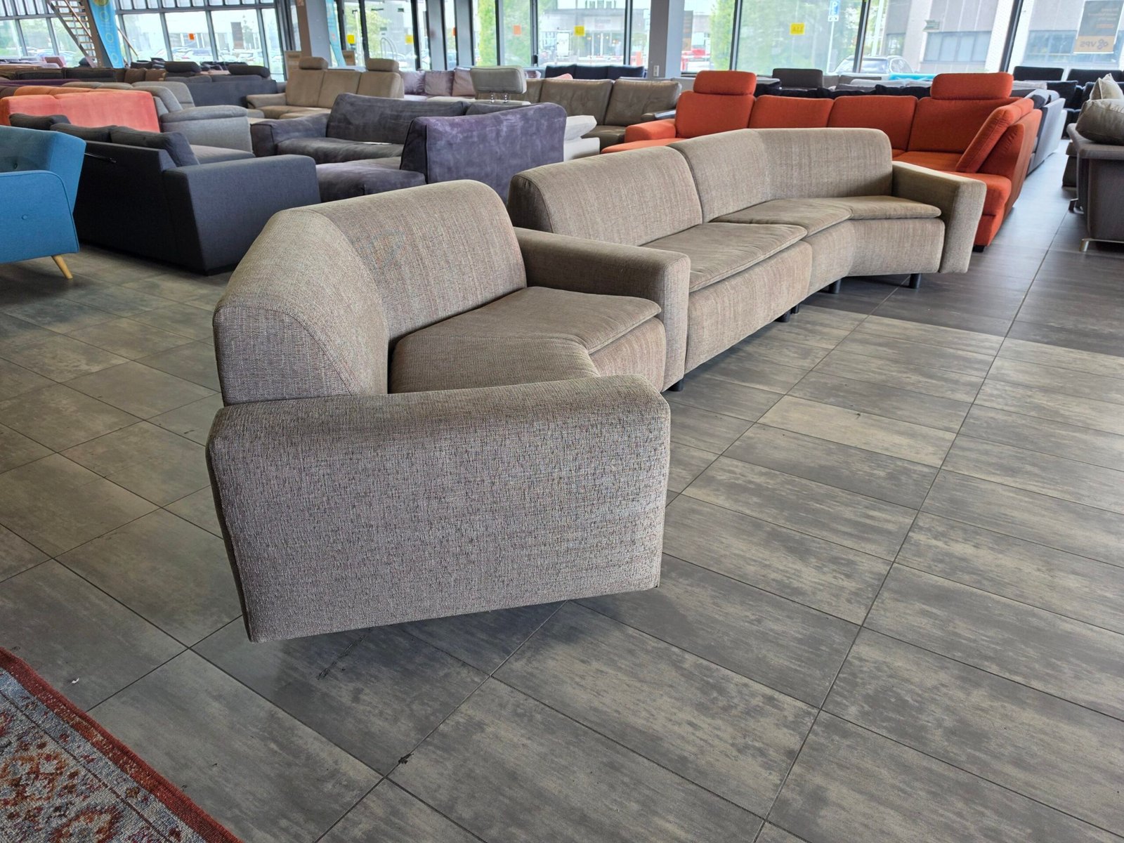 ✅️️️️️ GEREINIGD modulaire Gelderland U-bank 140x470x140 - Afbeelding 8