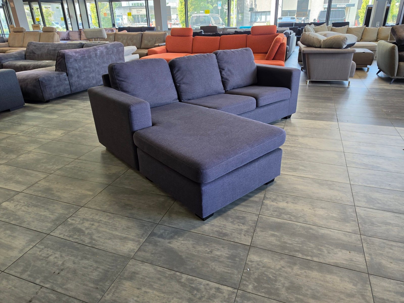 ✅️️️️️️️ GEREINIGD donkergrijze hoekbank 235x175 | BEZORGEN - Afbeelding 8