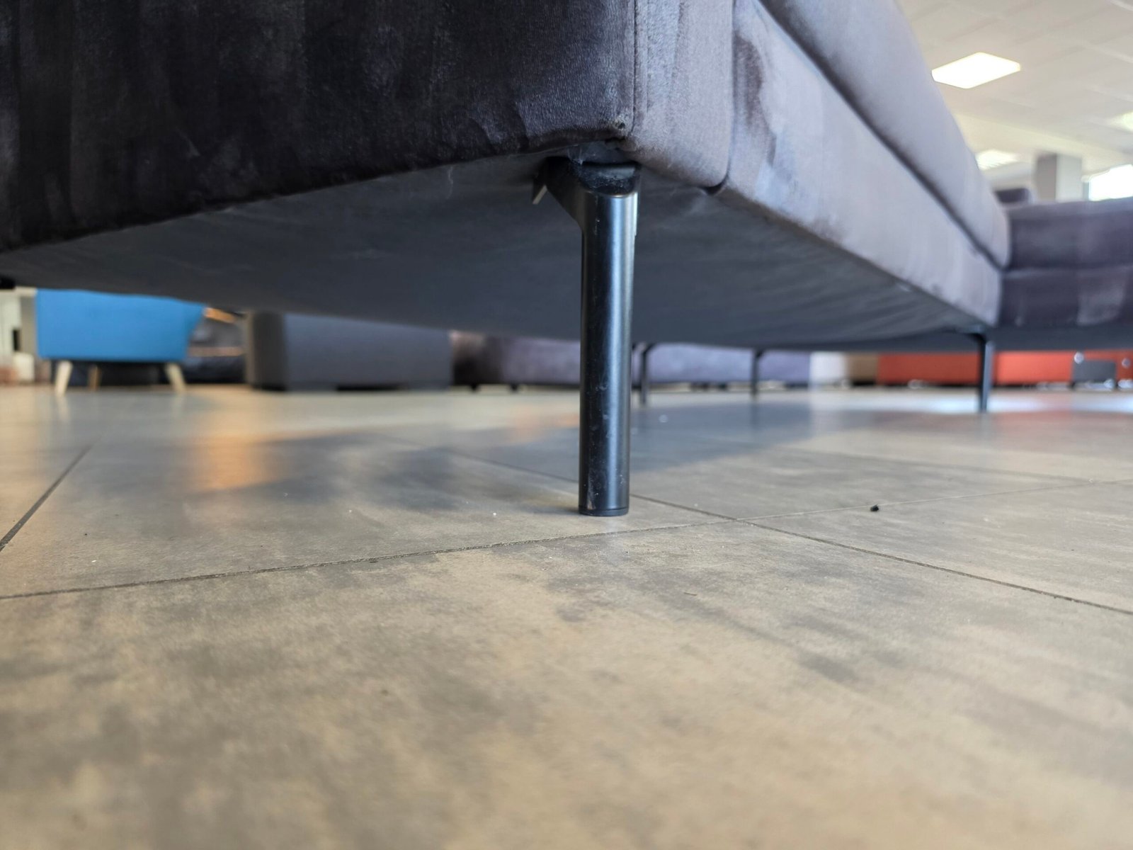 ✅️️️️️️️️ GEREINIGD velvet hoekbank 265x175 | BEZORGEN - Afbeelding 3