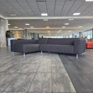 ✅️️️️️️️️️ GEREINIGD grijsbruine hoekbank 290x185 | BEZORGEN