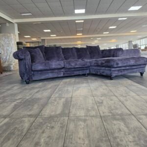 ✅️️️️️️️️️️ GEREINIGD velvet hoekbank 300x200 | BEZORGEN