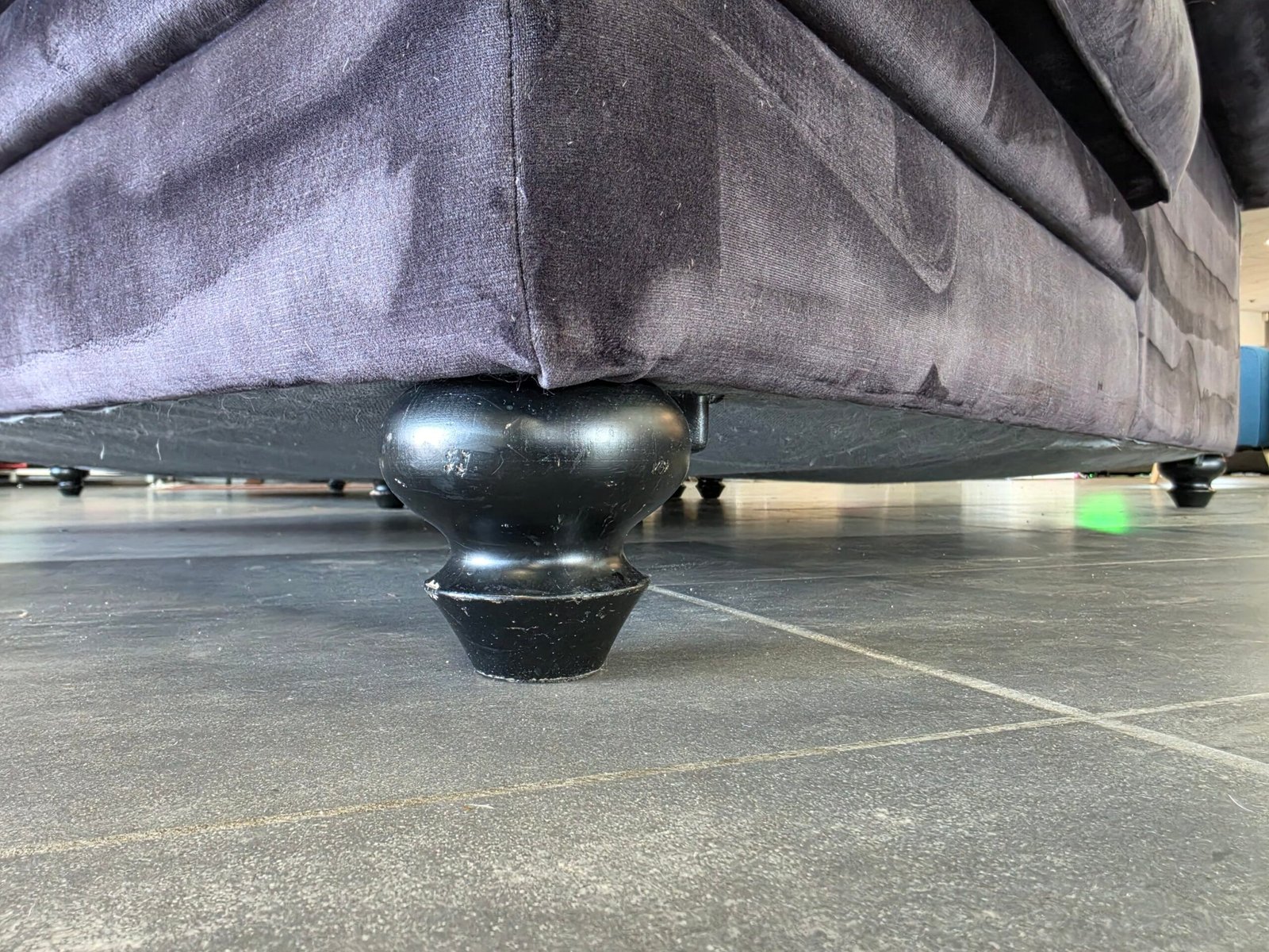 ✅️️️️️️️️️️ GEREINIGD velvet hoekbank 300x200 | BEZORGEN - Afbeelding 3