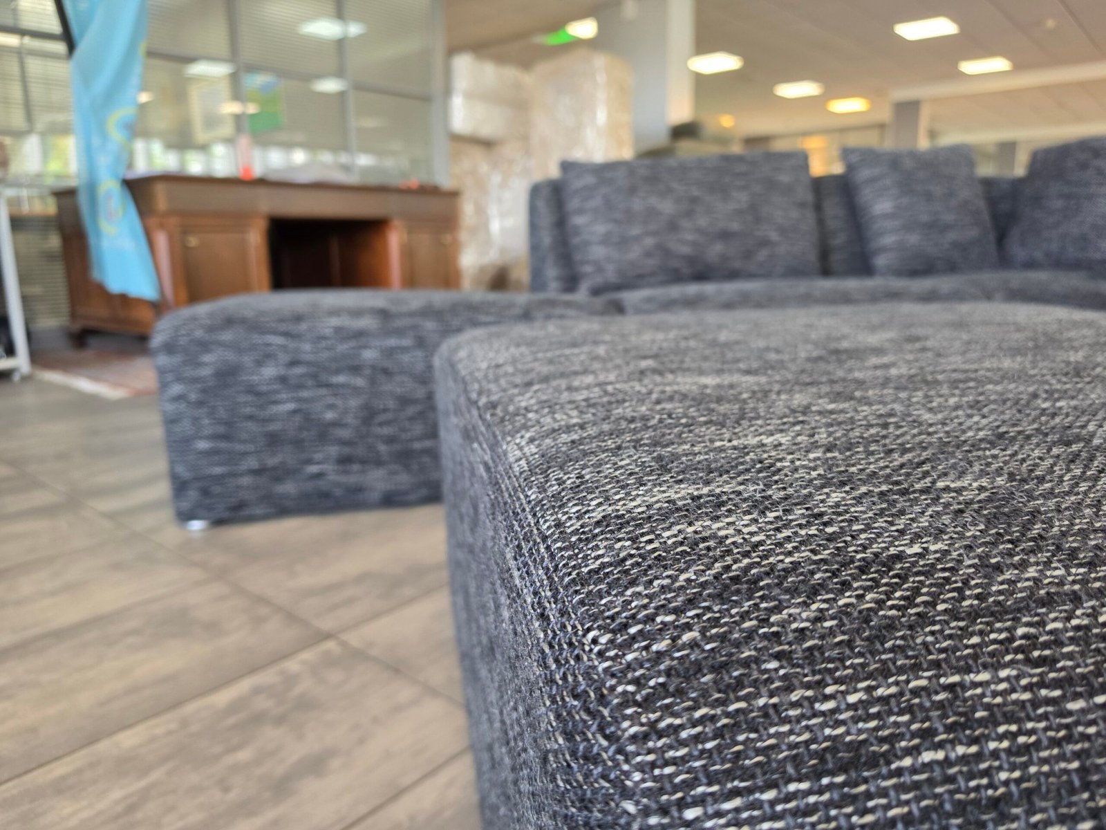✅️️️️️️️️️️️ GEREINIGD modulaire hoekbank 270x265 | BEZORGEN - Afbeelding 2