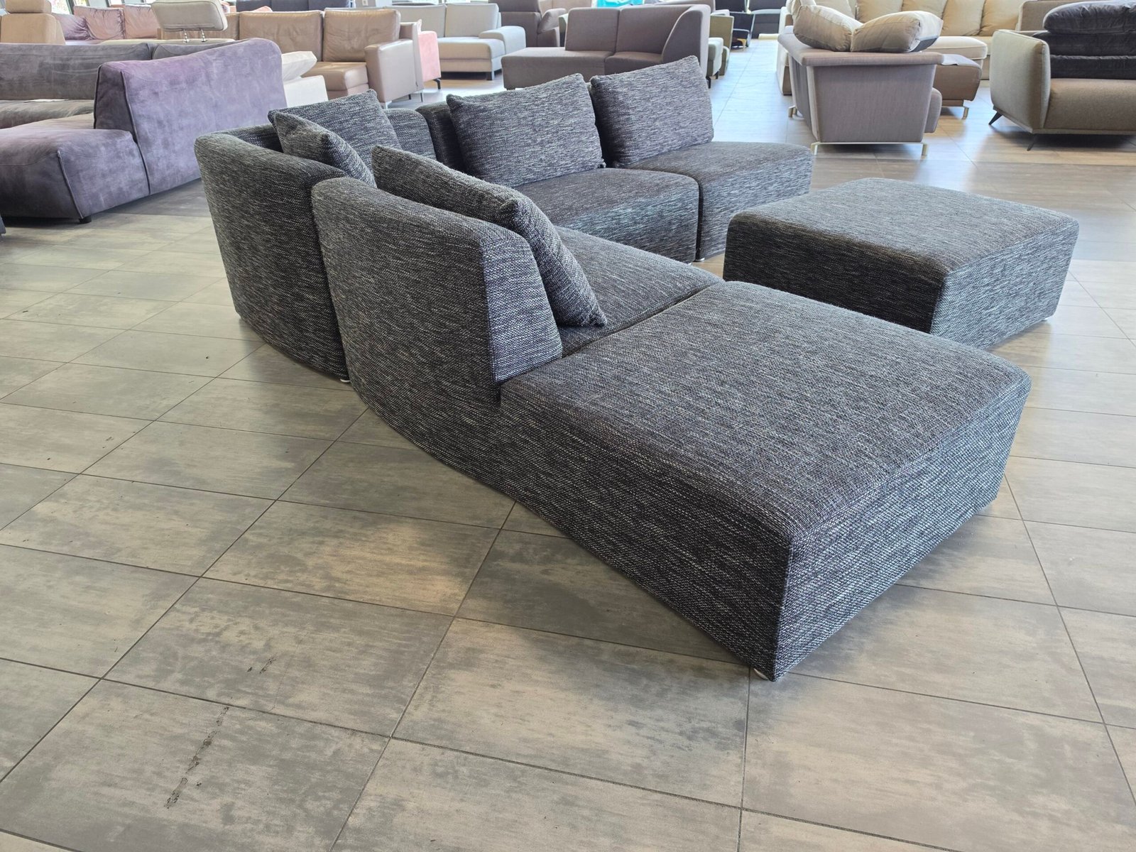 ✅️️️️️️️️️️️ GEREINIGD modulaire hoekbank 270x265 | BEZORGEN - Afbeelding 7