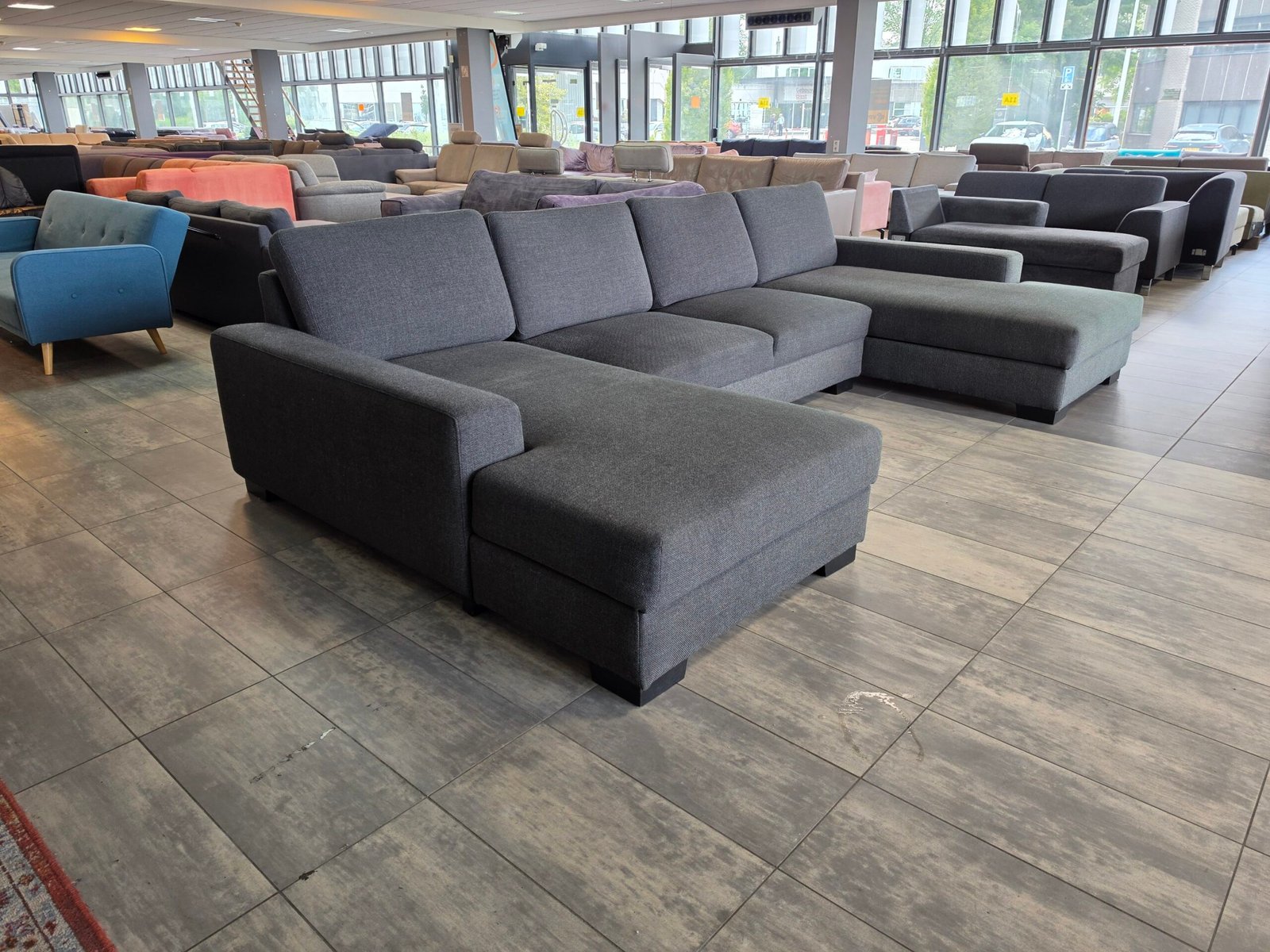 ✅️️️️️️️️️️️️ GEREINIGD grote U-bank 195x370x195 | BEZORGEN - Afbeelding 7