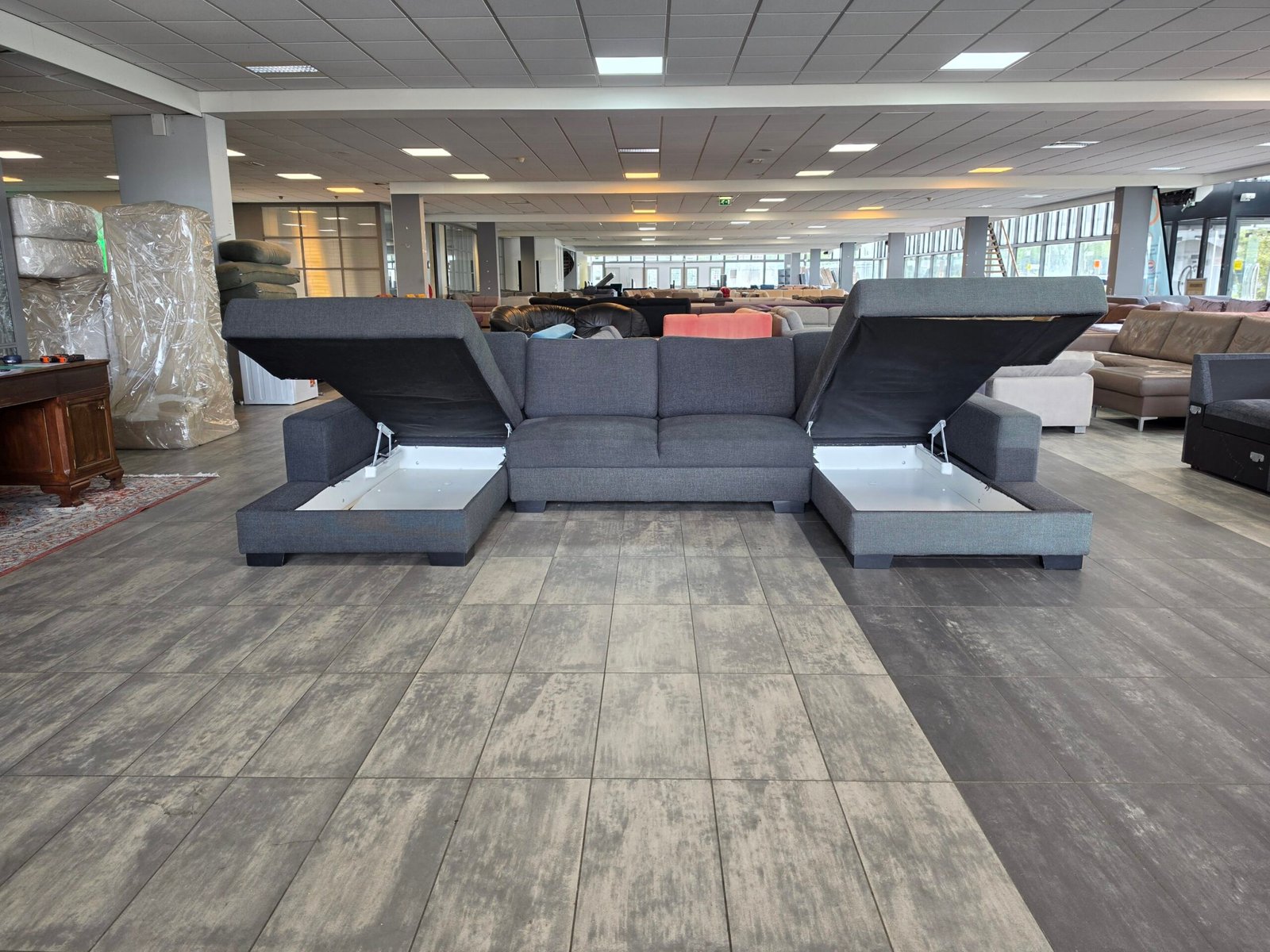 ✅️️️️️️️️️️️️ GEREINIGD grote U-bank 195x370x195 | BEZORGEN - Afbeelding 8