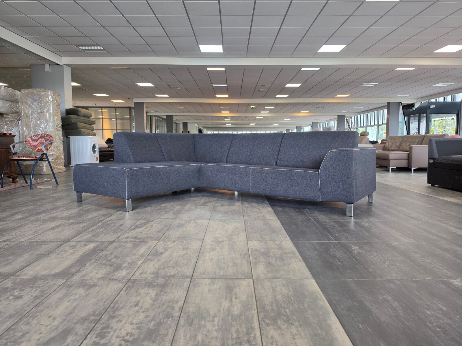 ✅️️️️️️️️️️️ GEREINIGD antraciet hoekbank 275x200 | BEZORGEN