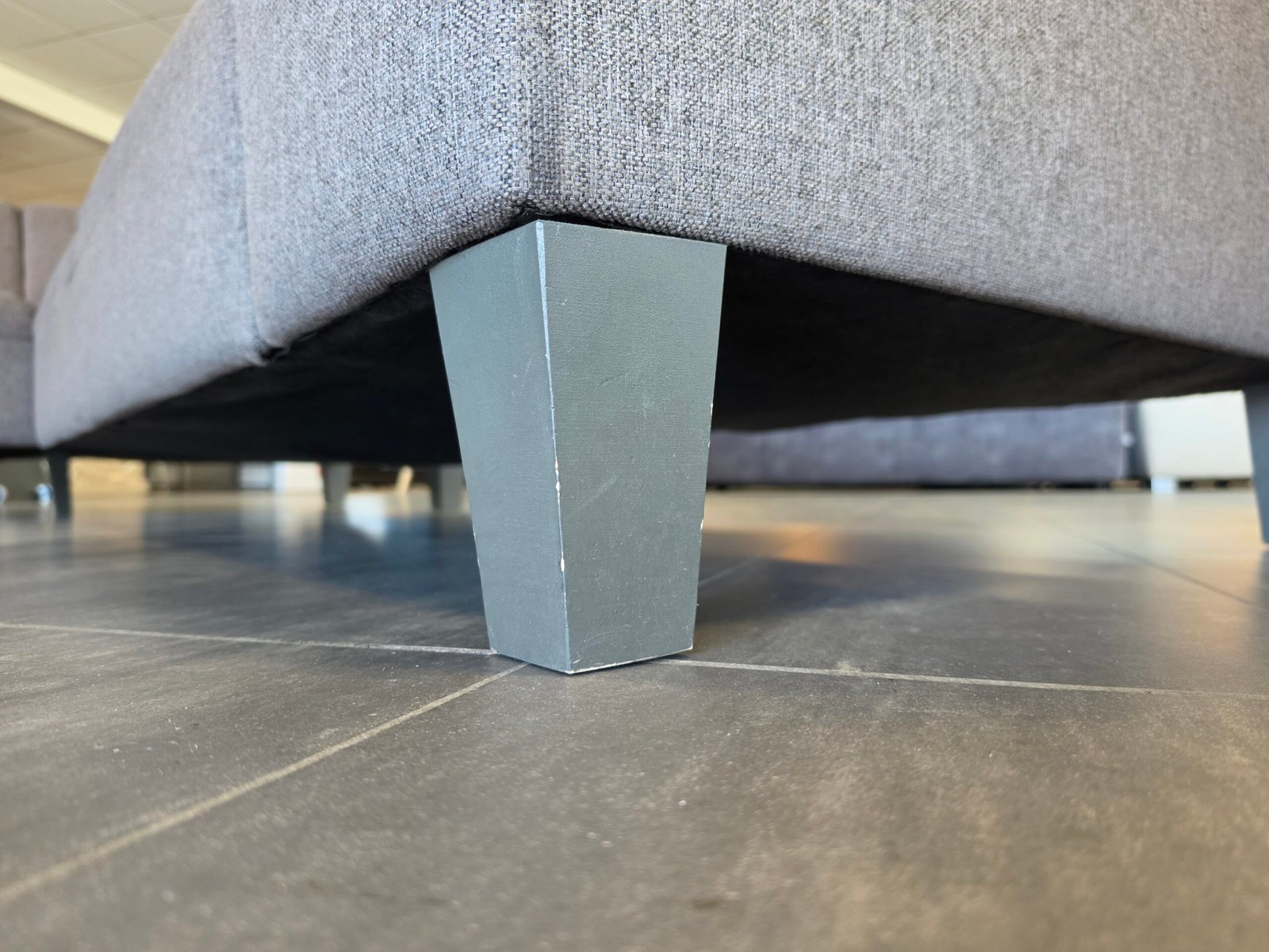 ✅️️️️️️ GEREINIGD bruingrijze hoekbank 275x200 | BEZORGEN - Afbeelding 3